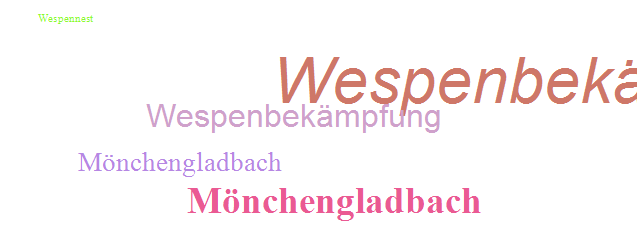 Wespennest Mönchengladbach