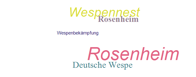 Wespenbekämpfung Rosenheim